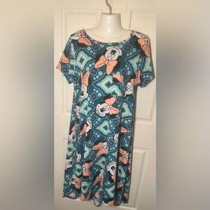 LuLaRoe #Disney Mouse CARLY Dress Colorful Size Medium NWT